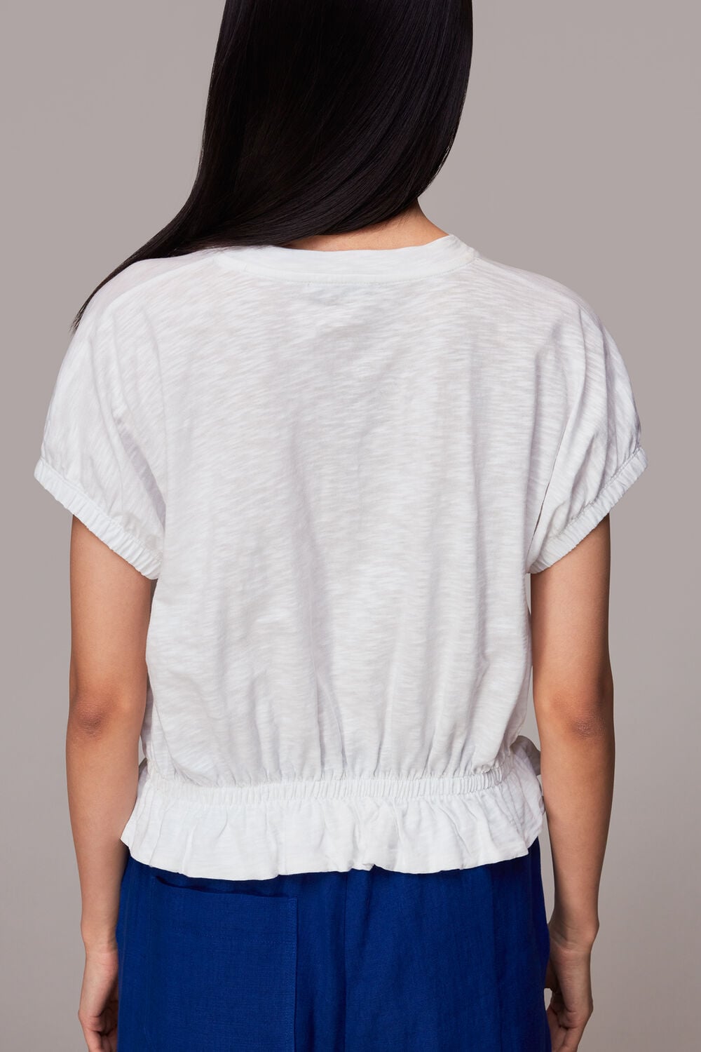 Celly Gathered Hem Top