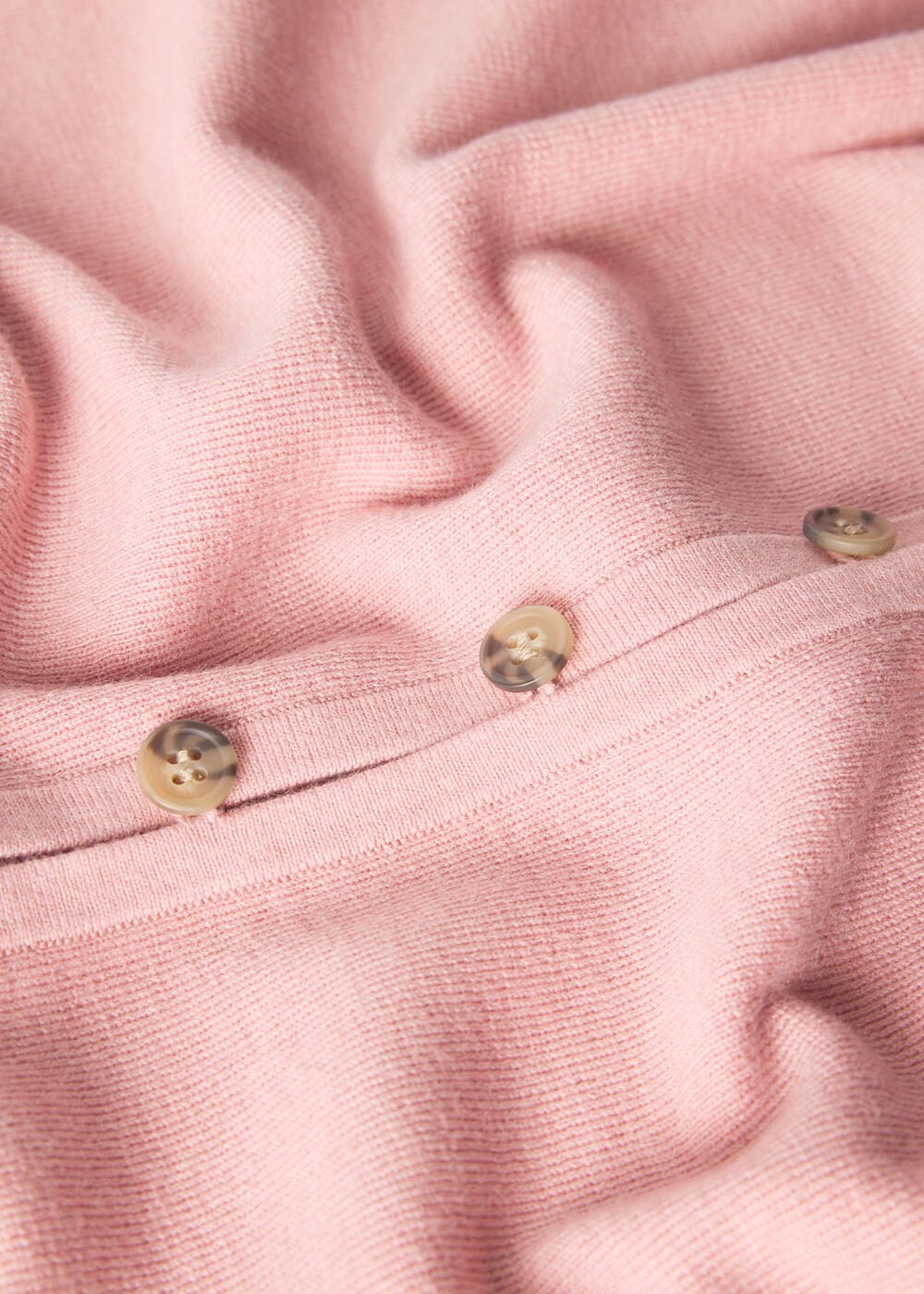 Short Sleeve Button Front Knit