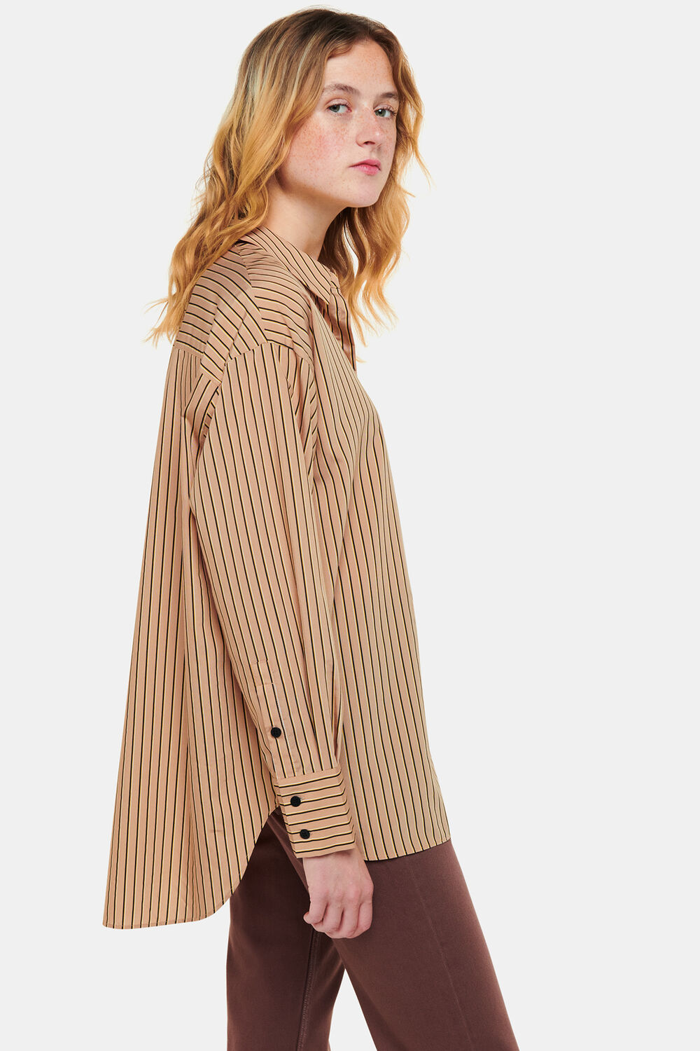 Stripe Oversized Shirt