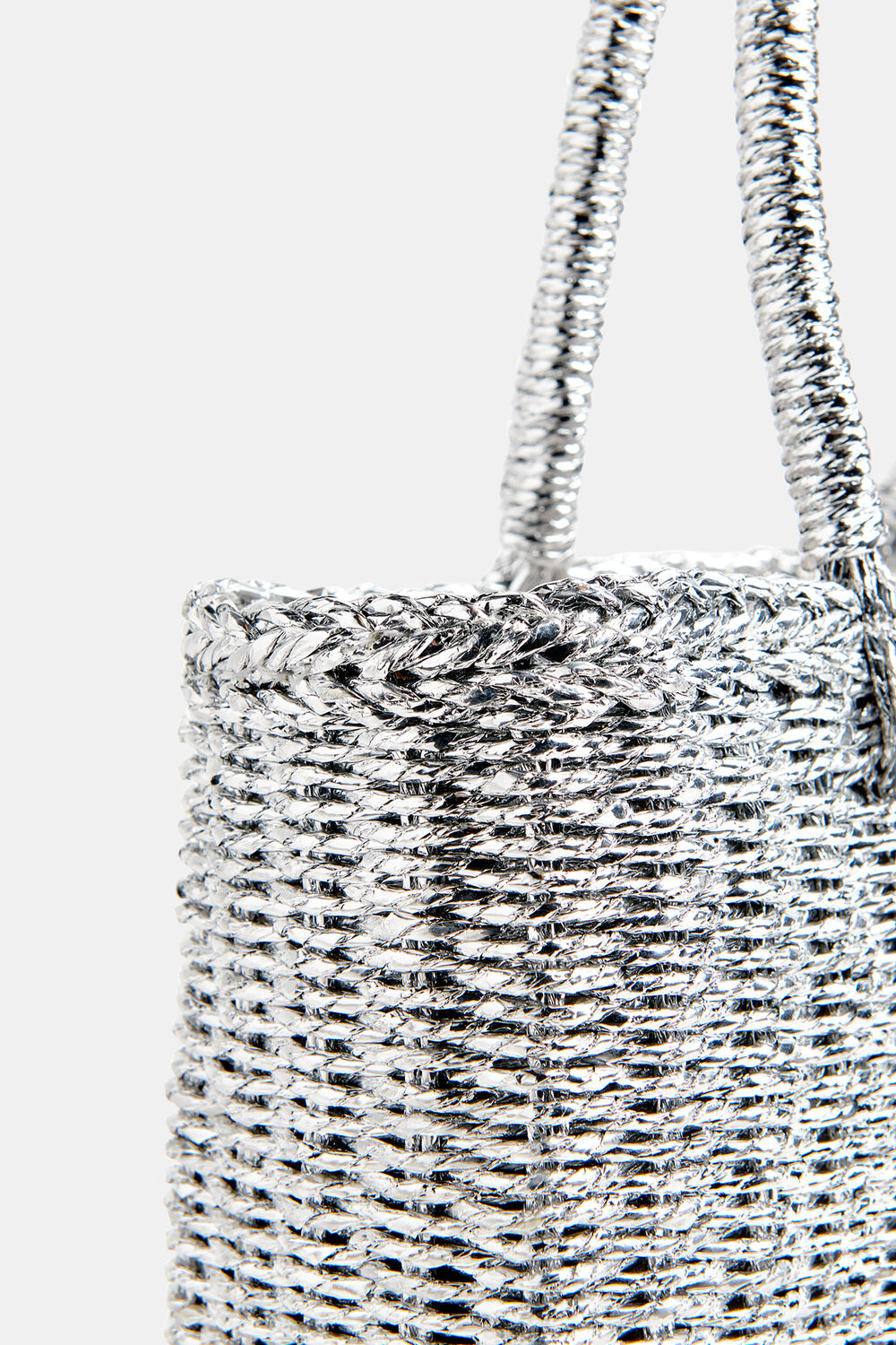 Silver Tillie Mini Tote