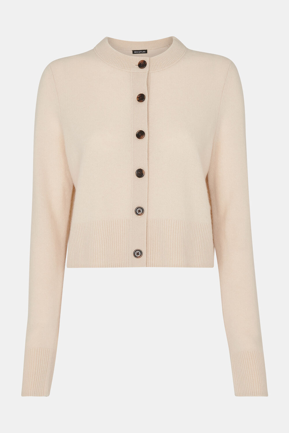 Wool Cropped Cardigan