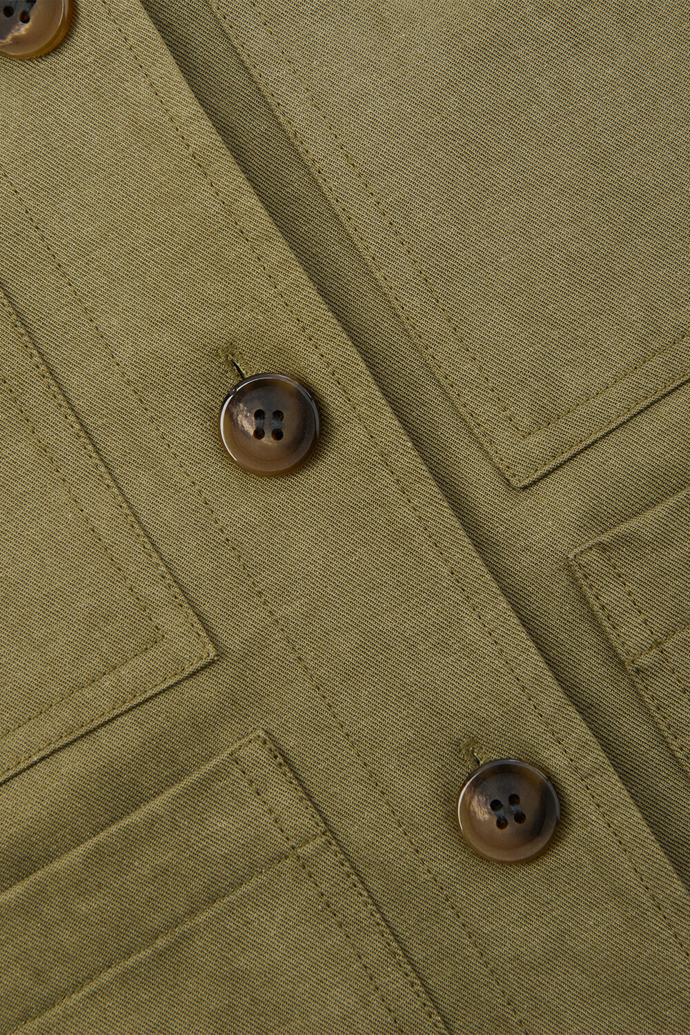 Khaki Mia Pocket Detail Jacket
