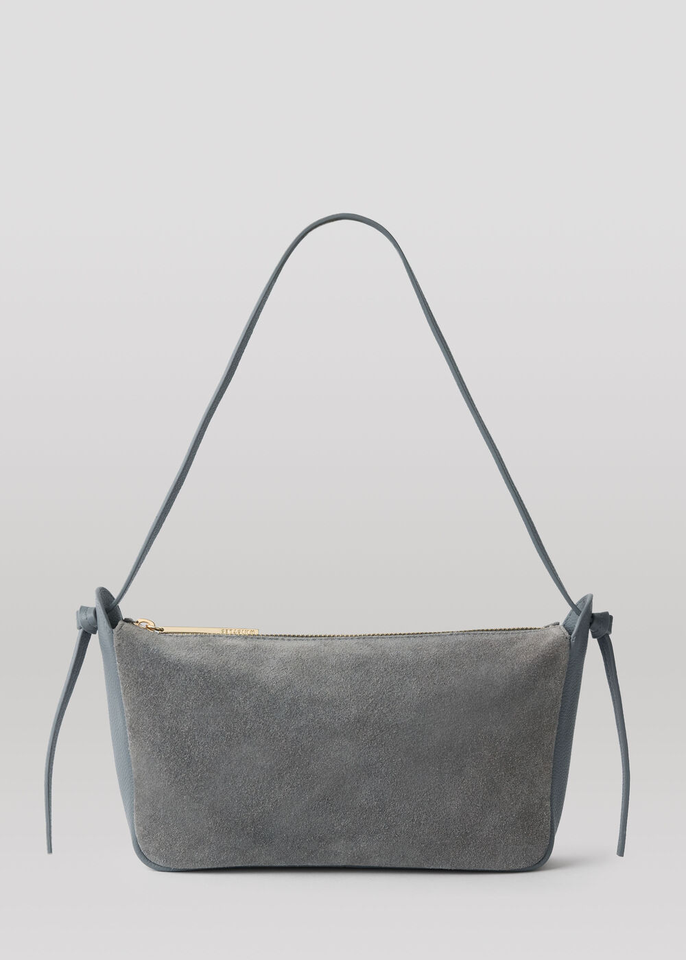 Small Suede Knot Shoulder Bag
