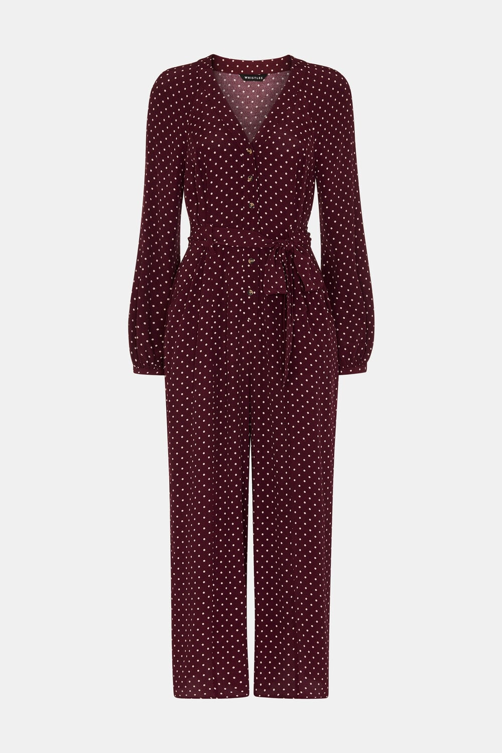 Lottie Spot Print Jumpsuit