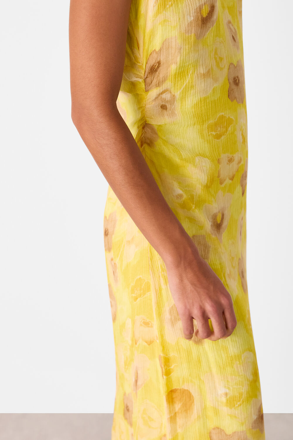 Sunshine Floral Textured Dress