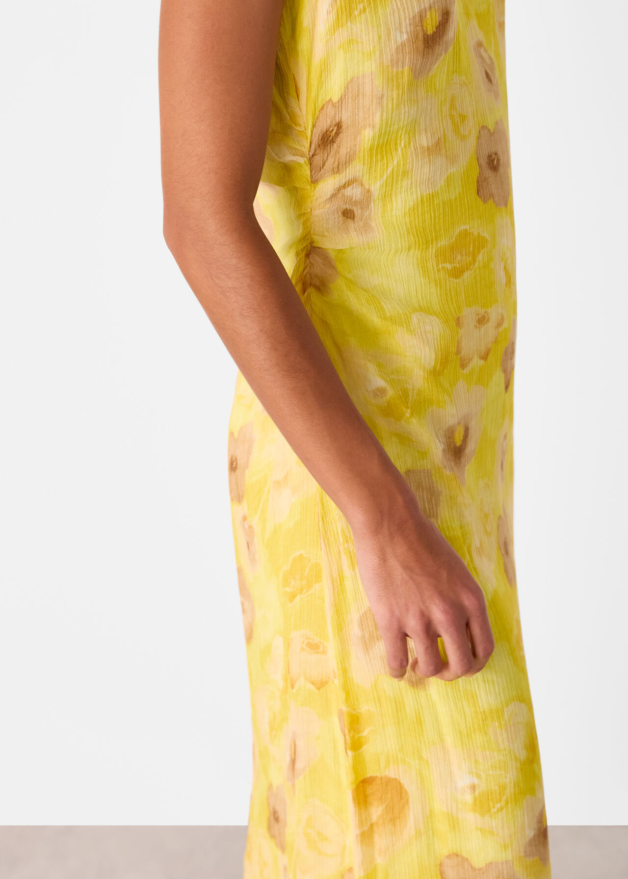 Sunshine Floral Textured Dress