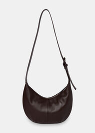 Small Sia Curved Crossbody Bag