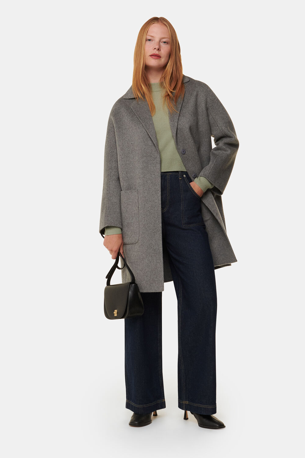 Wool Cropped Sweater