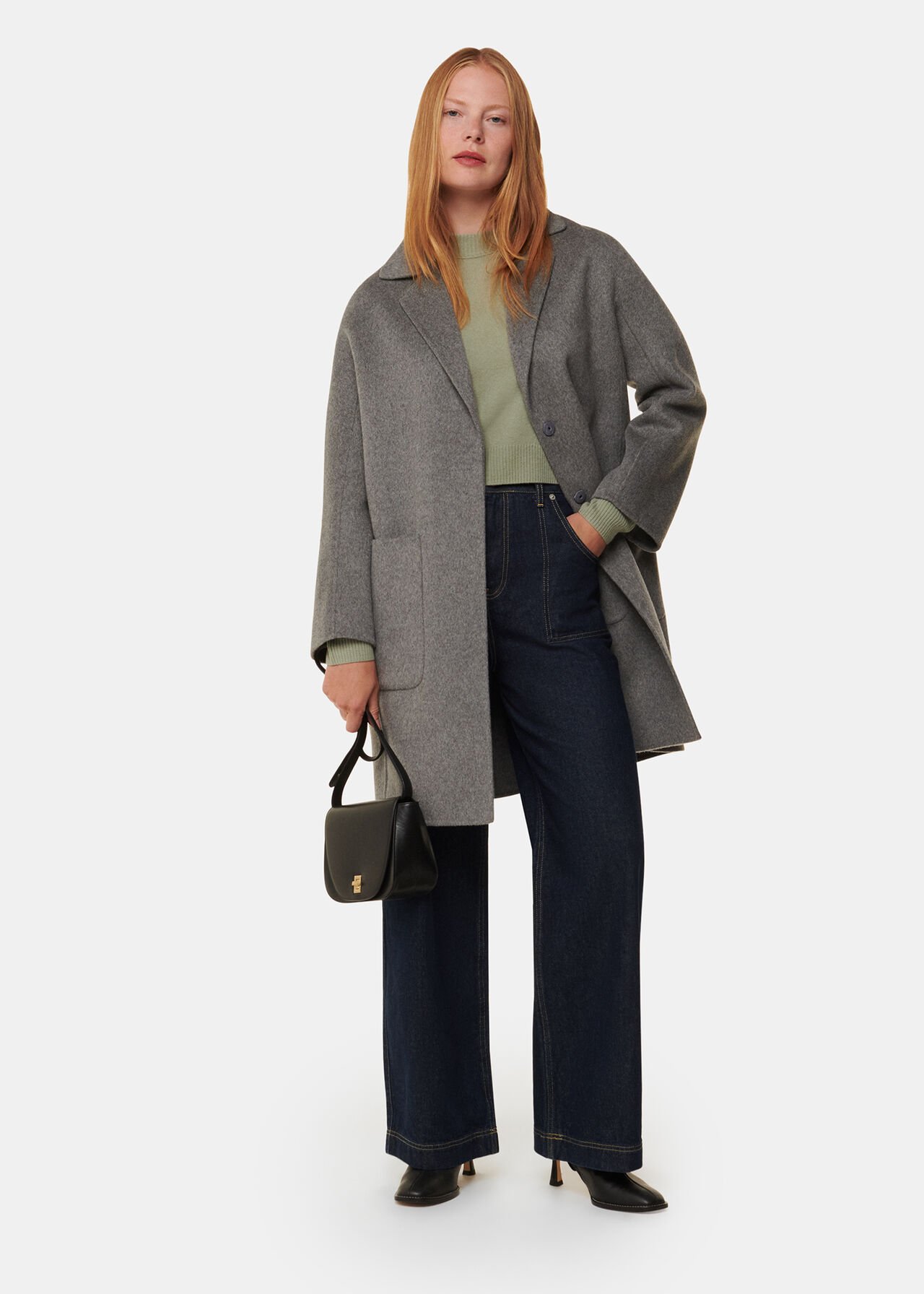 Wool Cropped Sweater