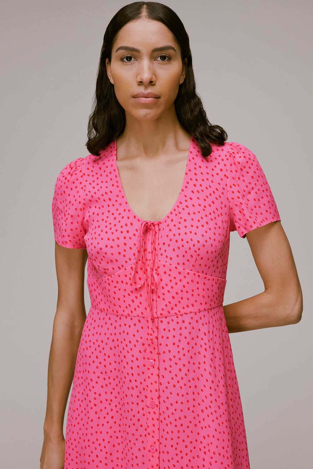 Heidi Spot Print Dress