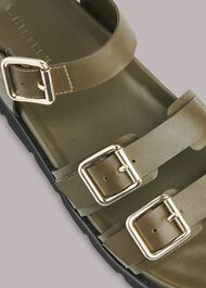 Jemma Triple Buckle Sandal