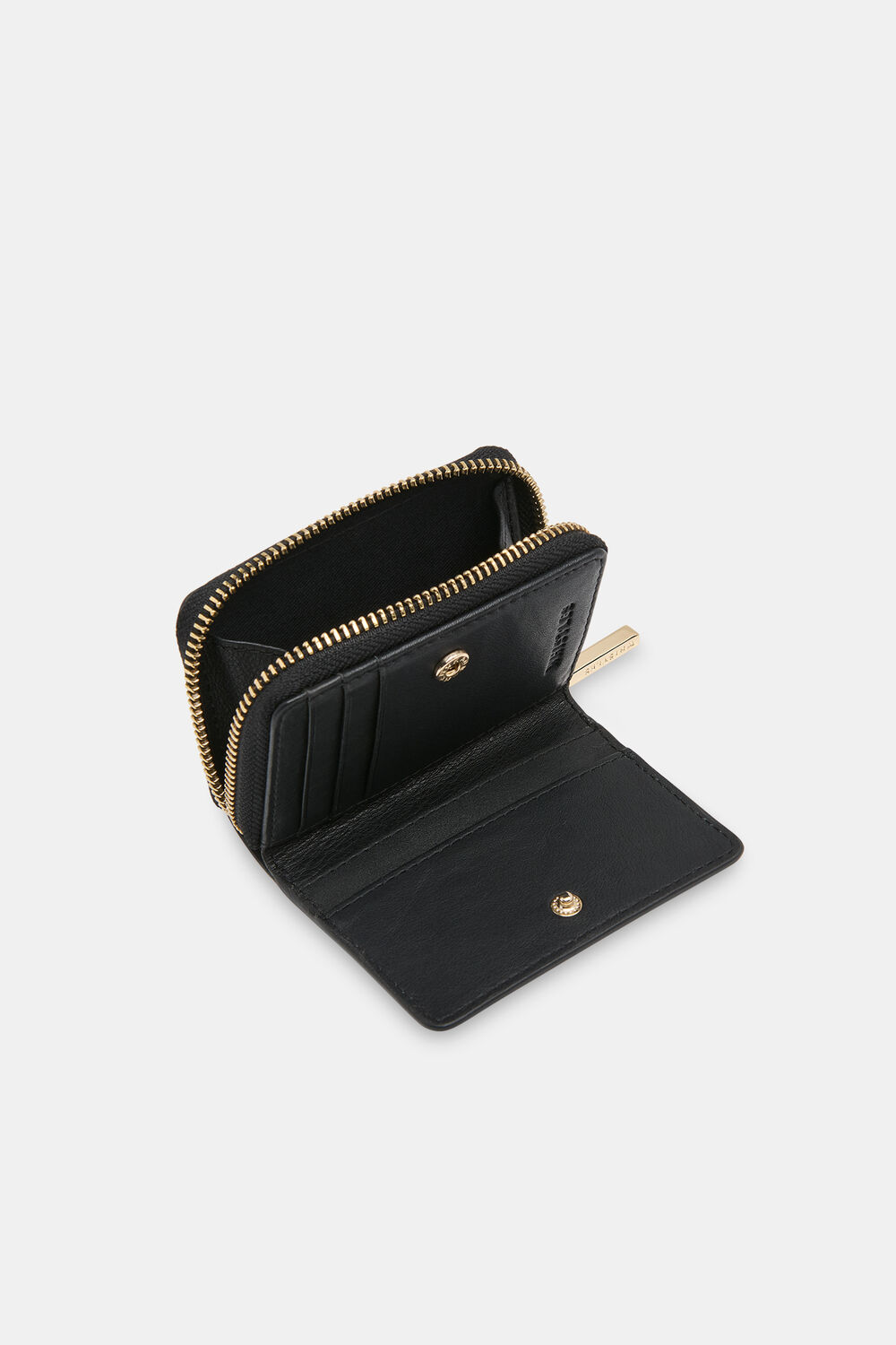 Leopard Koa Compact Purse