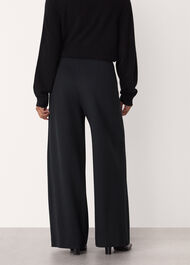 Petite Ponte Wide Leg Trouser
