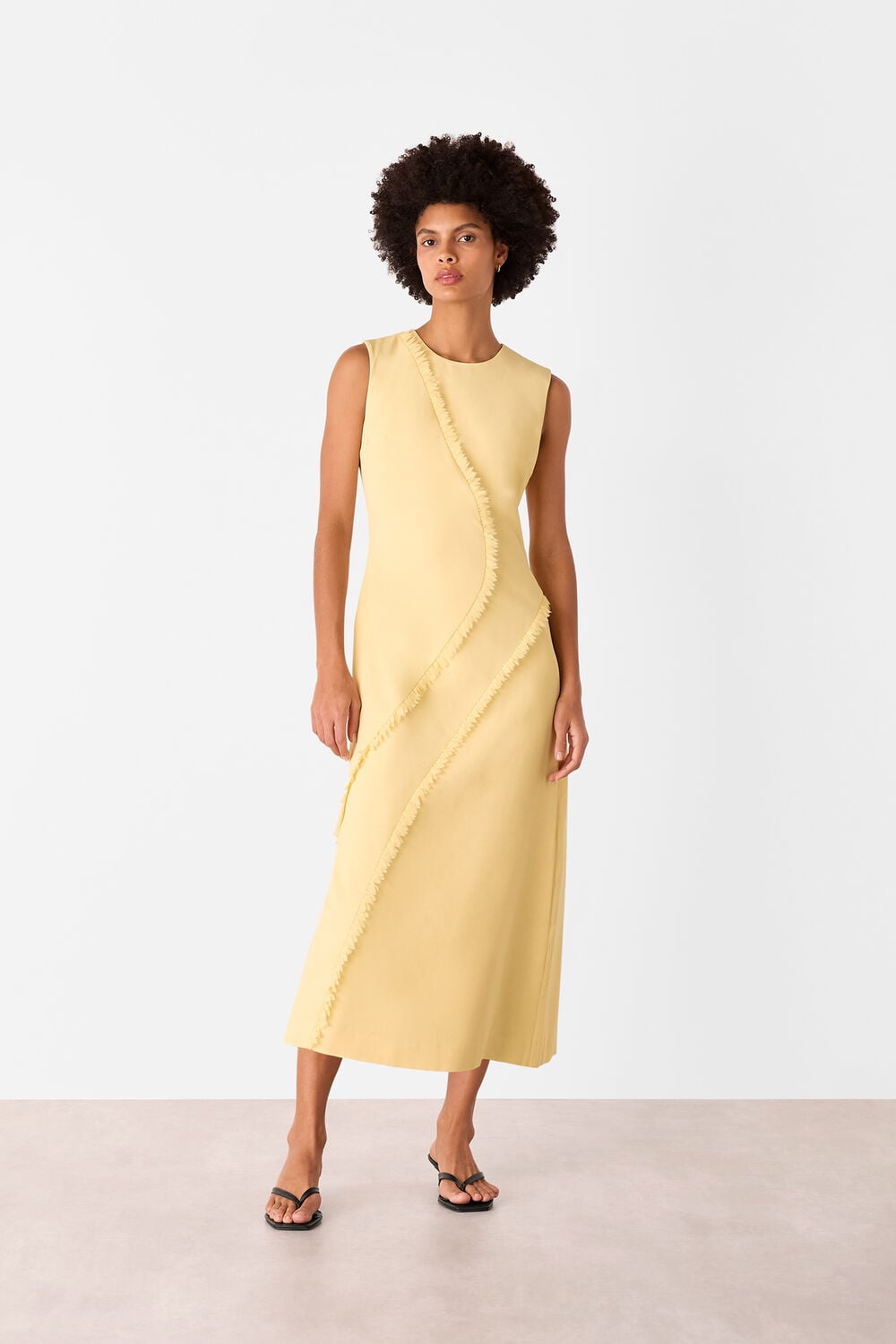 Deana Textured Detail Dress
