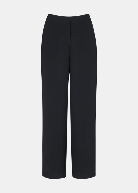 Black Ultimate Crepe Trouser