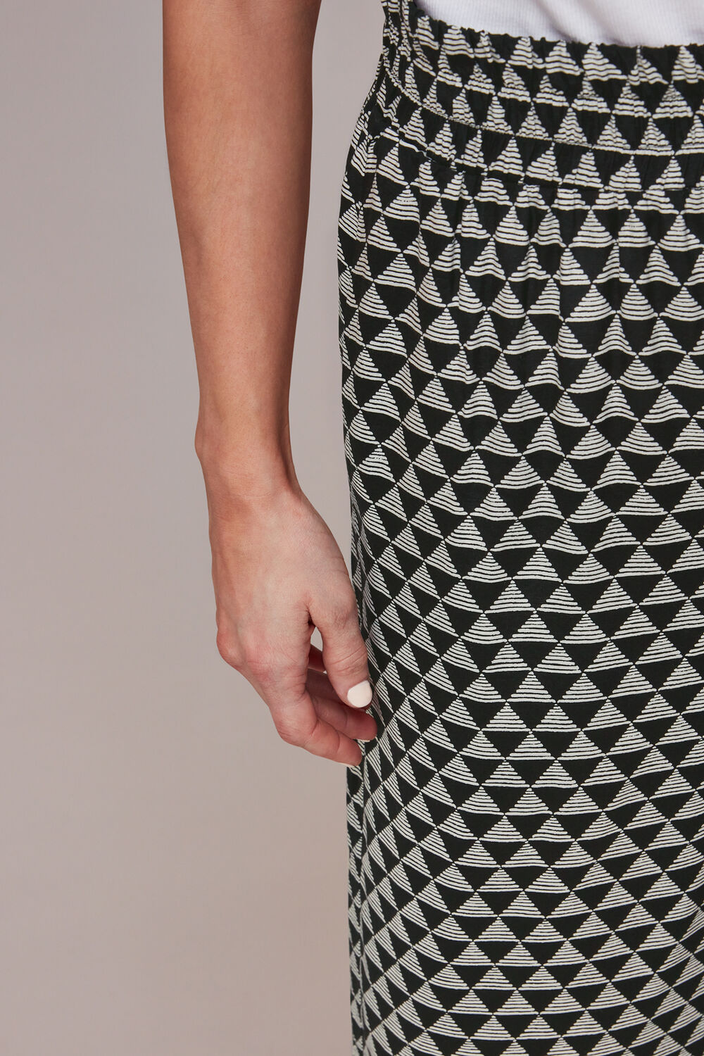 Triangle Checkerboard Trouser