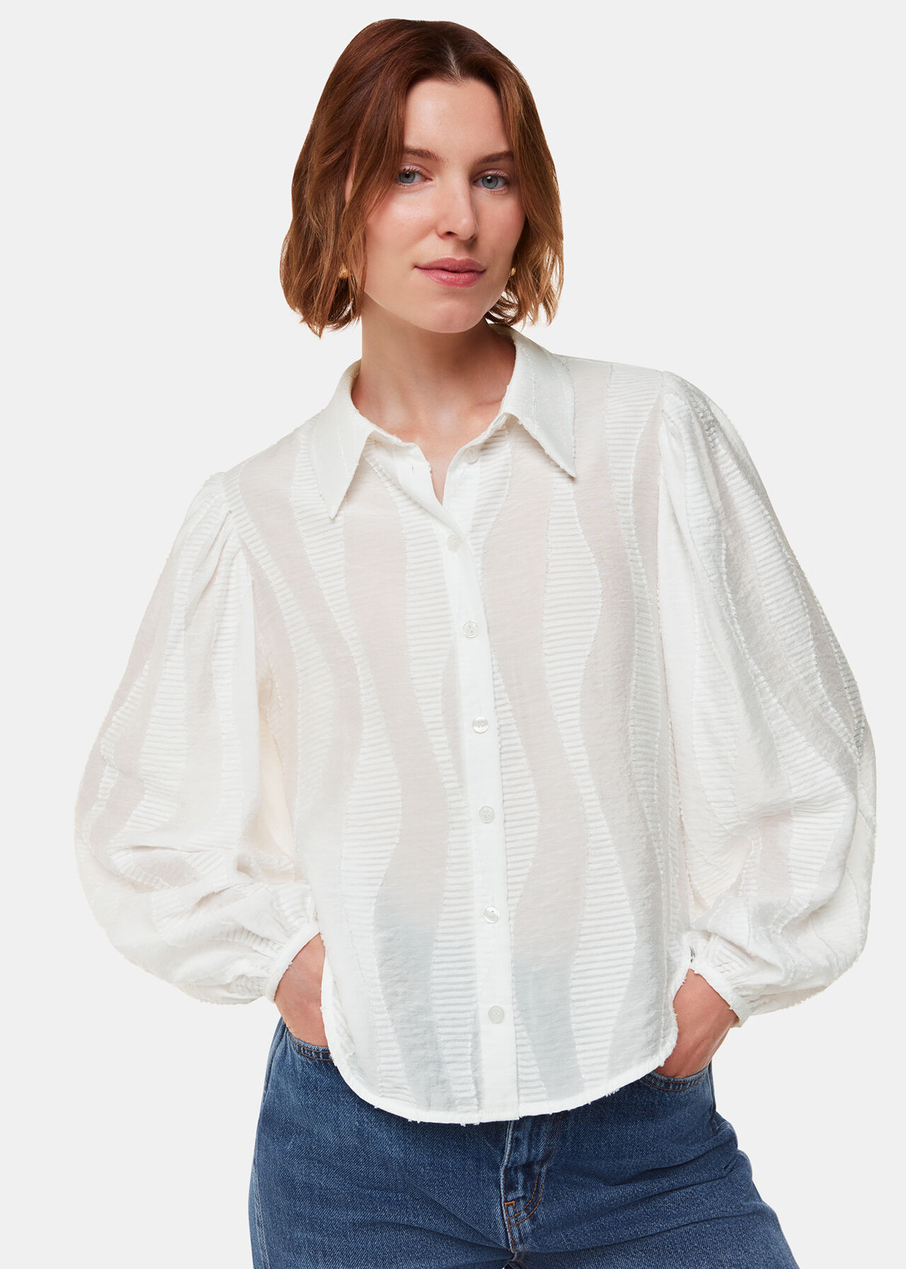 Hannah Textured Shirt