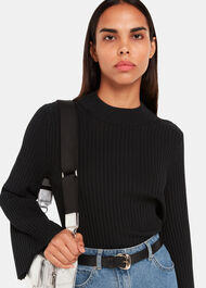 Fluted Sleeve Tunic