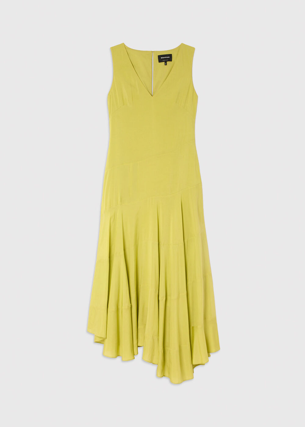 Sleeveless Tiered Midi Dress