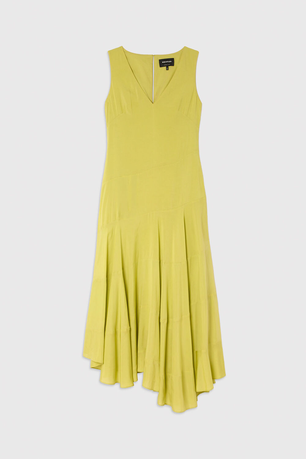 Sleeveless Tiered Midi Dress