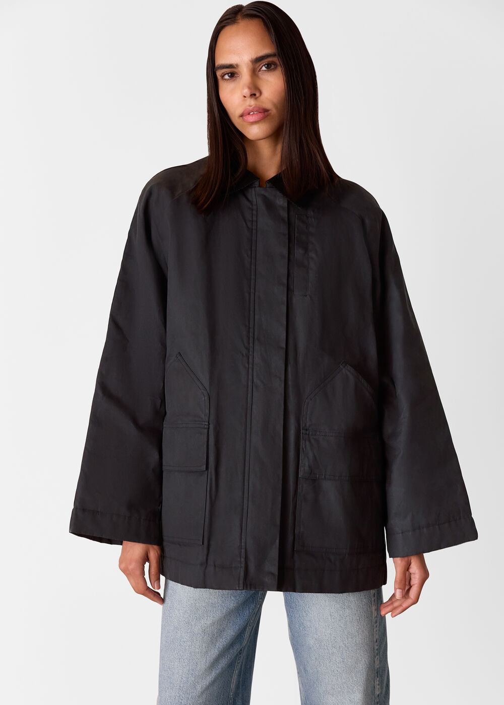 Fern Waxed Barn Jacket