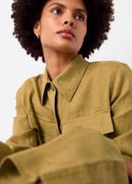 Olive Linen Coord