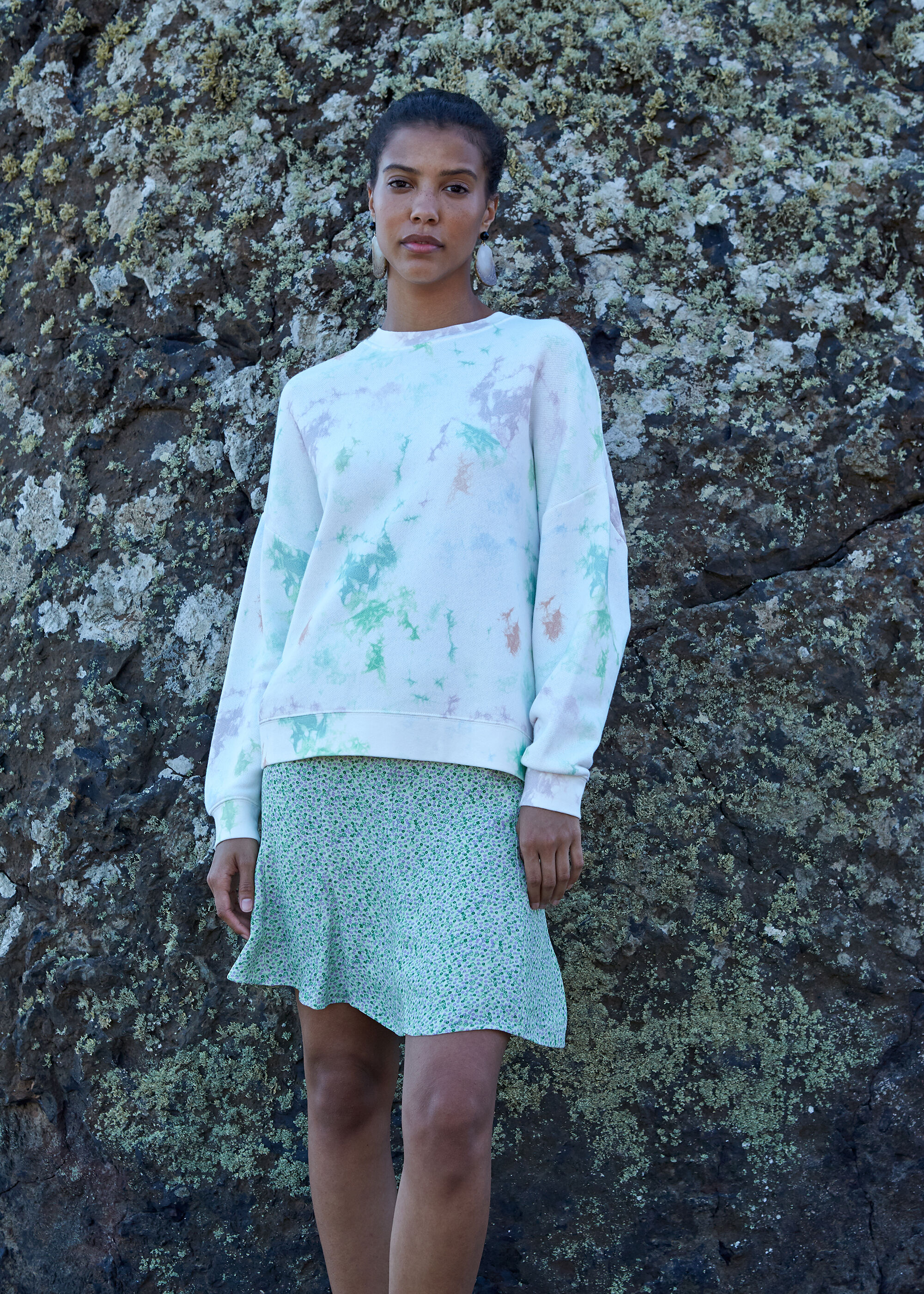 whistles tie dye sweatshirt