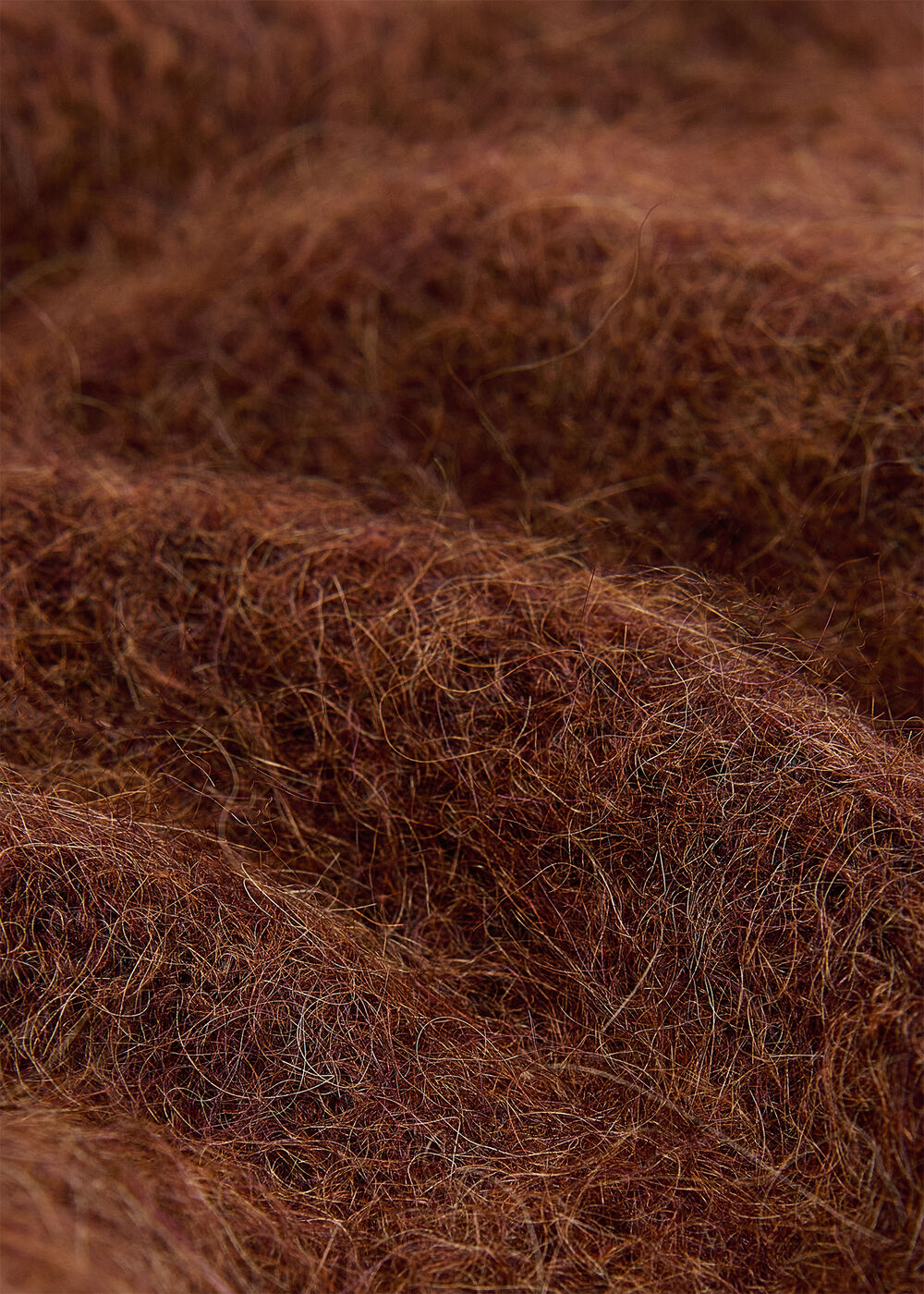 Alpaca Collar Neck Knit