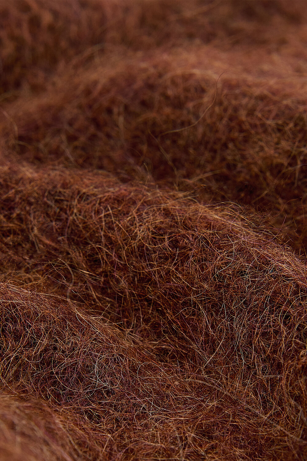 Alpaca Collar Neck Knit