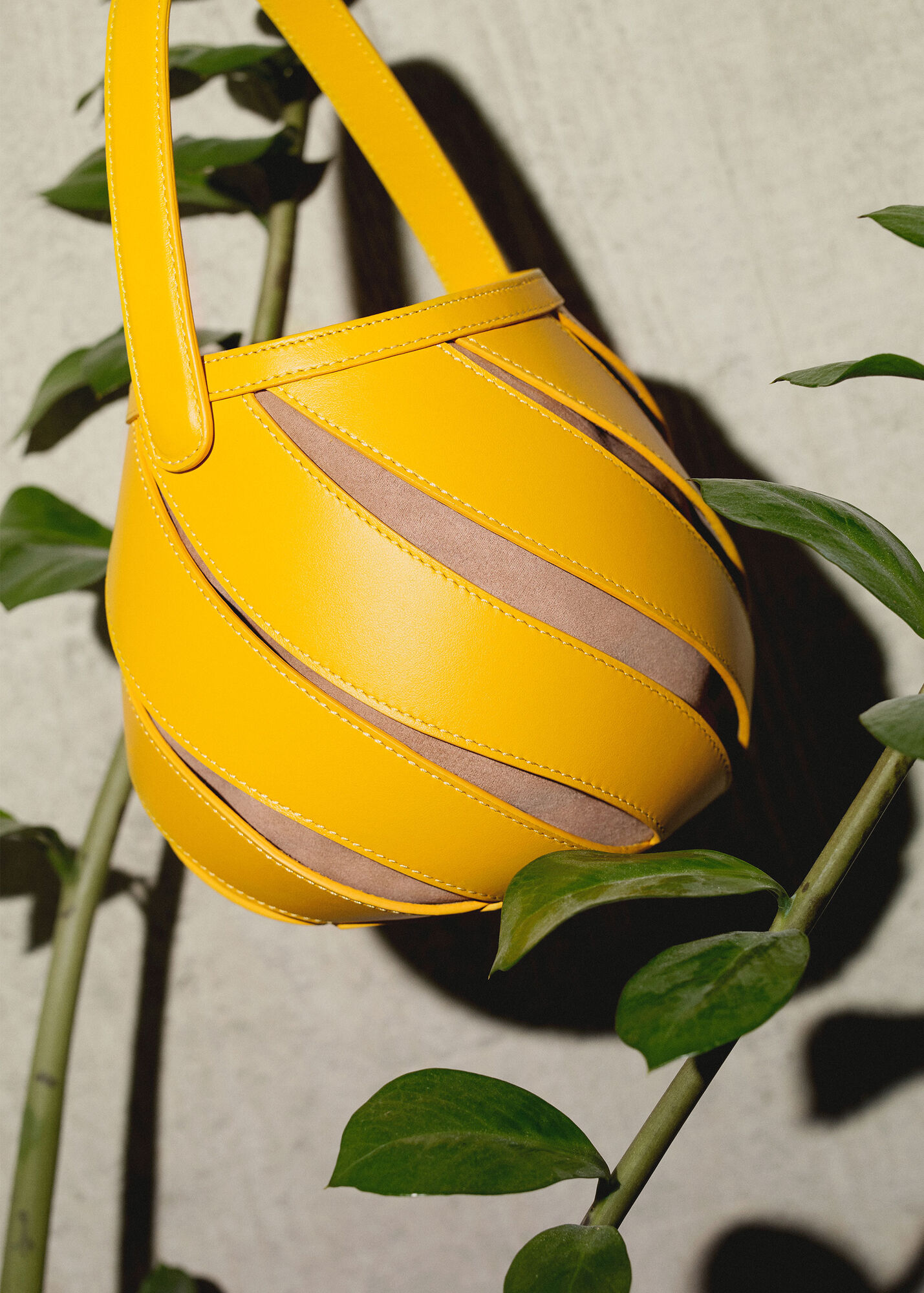 Yellow Whistles x Mlouye Helix Bag WHISTLES Whistles UK