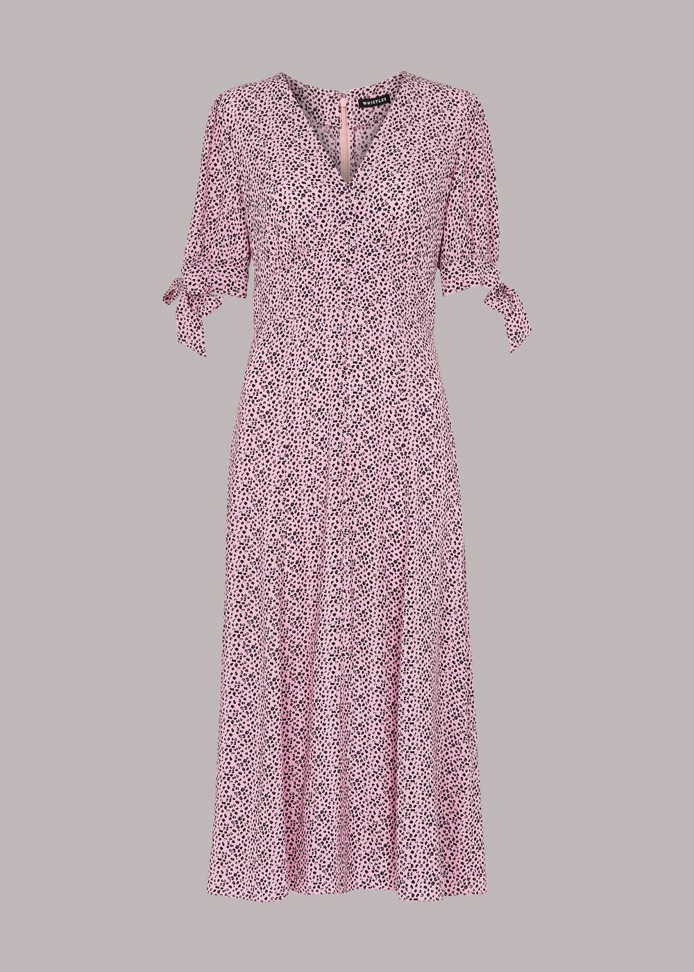 Ink Leopard Print Neave Dress