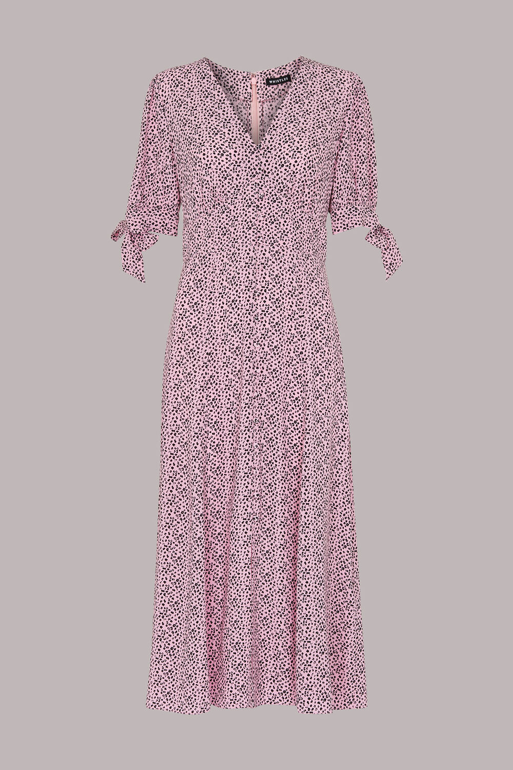 Ink Leopard Print Neave Dress