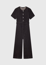 Button Down Jumpsuit