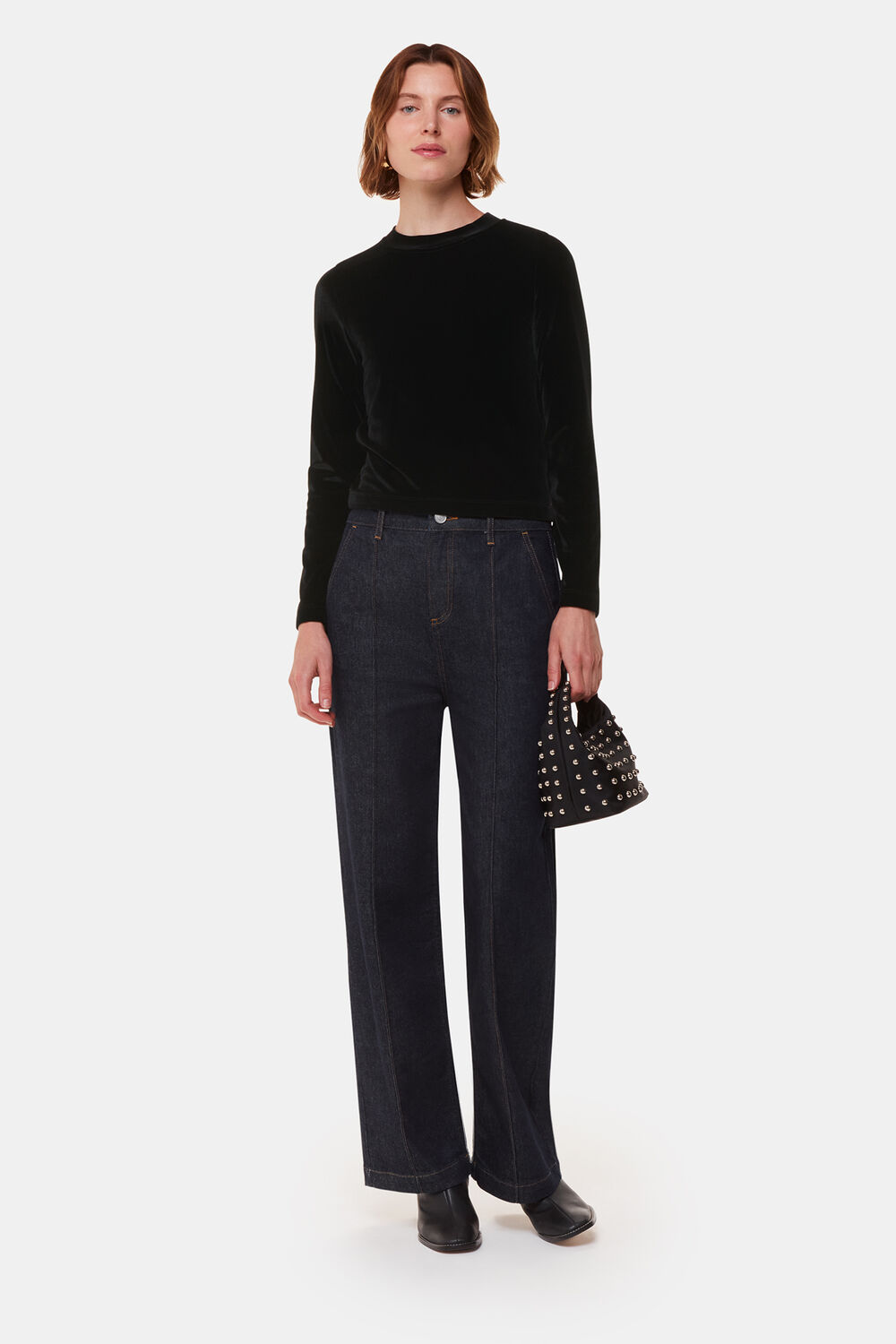 Olivia Velvet Top