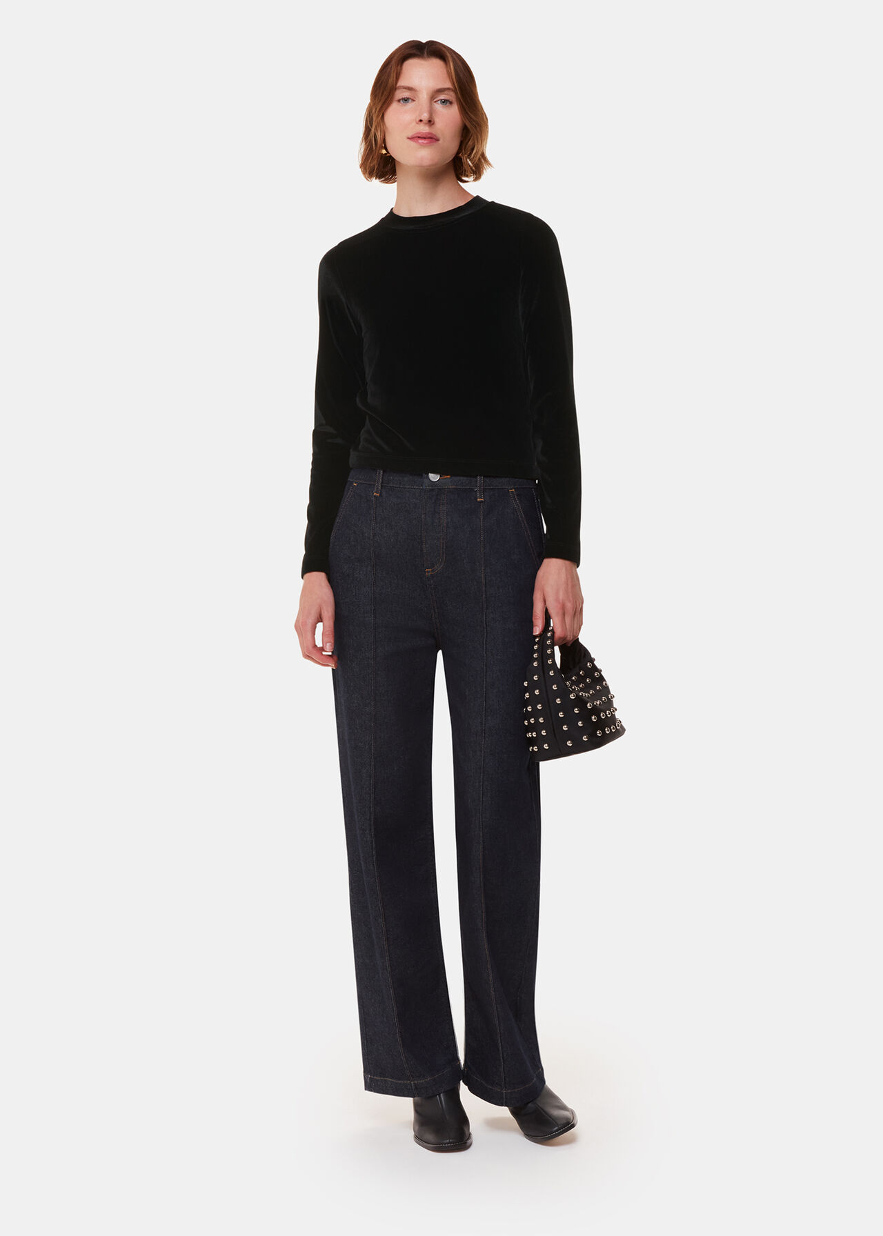 Olivia Velvet Top