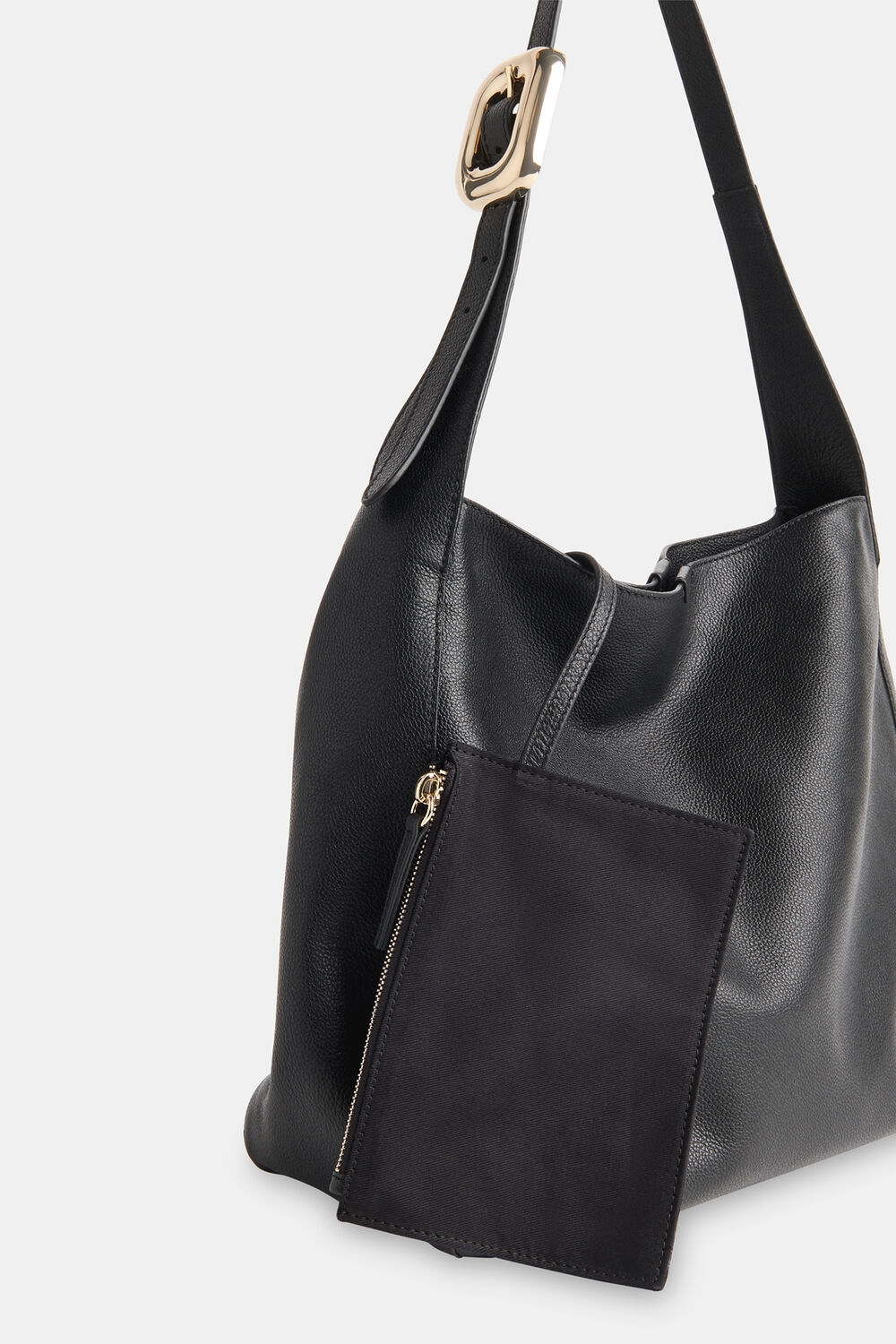 Mabel Buckle Detail Tote Bag