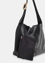 Mabel Buckle Detail Tote Bag