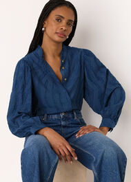 Animal Textured Shirt