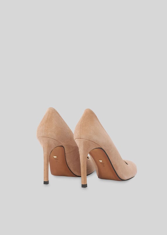 Nude Cornel Suede Point Pump