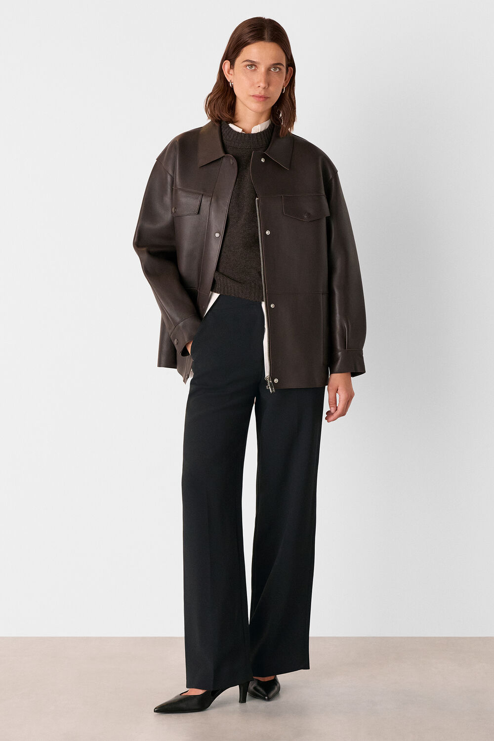 Black Ultimate Crepe Trouser