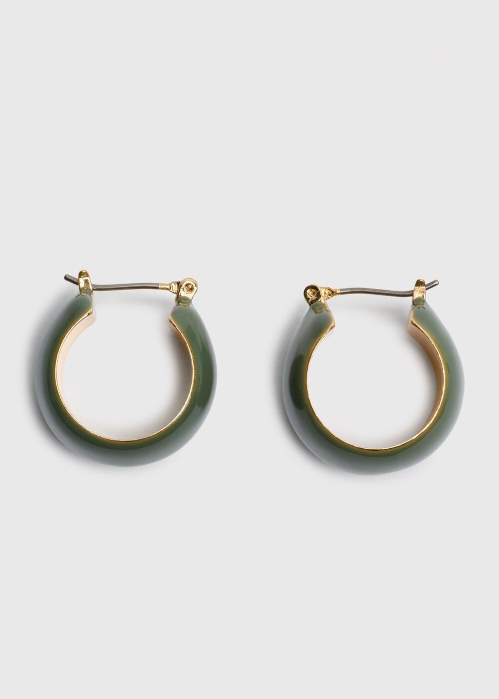 Enamel Wide Hoop