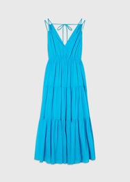 Petite Cotton Maxi V Neck Sundress