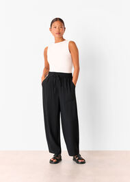 Petite Tie Waist Trouser