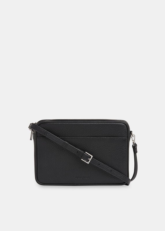 Black Carmen Crossbody Bag