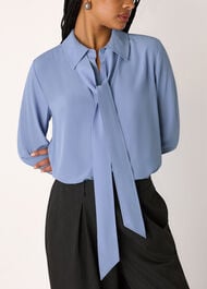 Tie Detail Classic Shirt