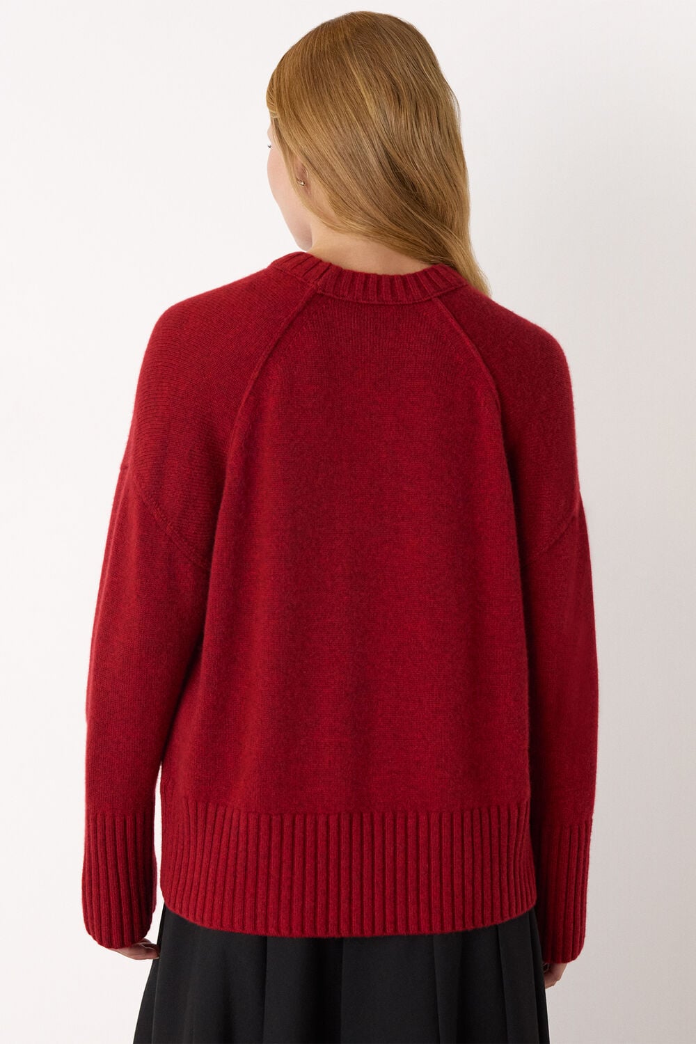 Heavy Cashmere Crew Neck Knit
