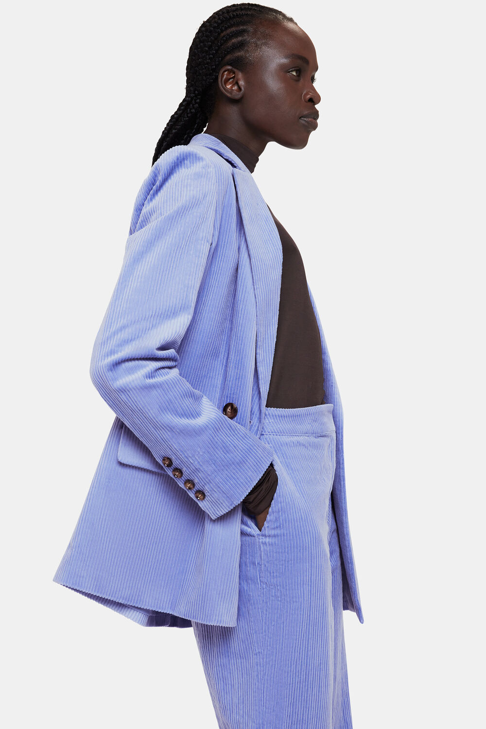 Lilac Lalia Cord Blazer