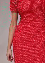 Petite Diagonal Fleck Dobby Dress