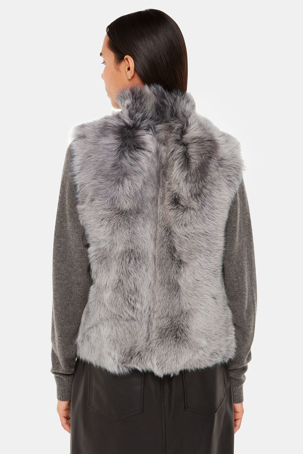Short Toscana Sheepskin Gilet