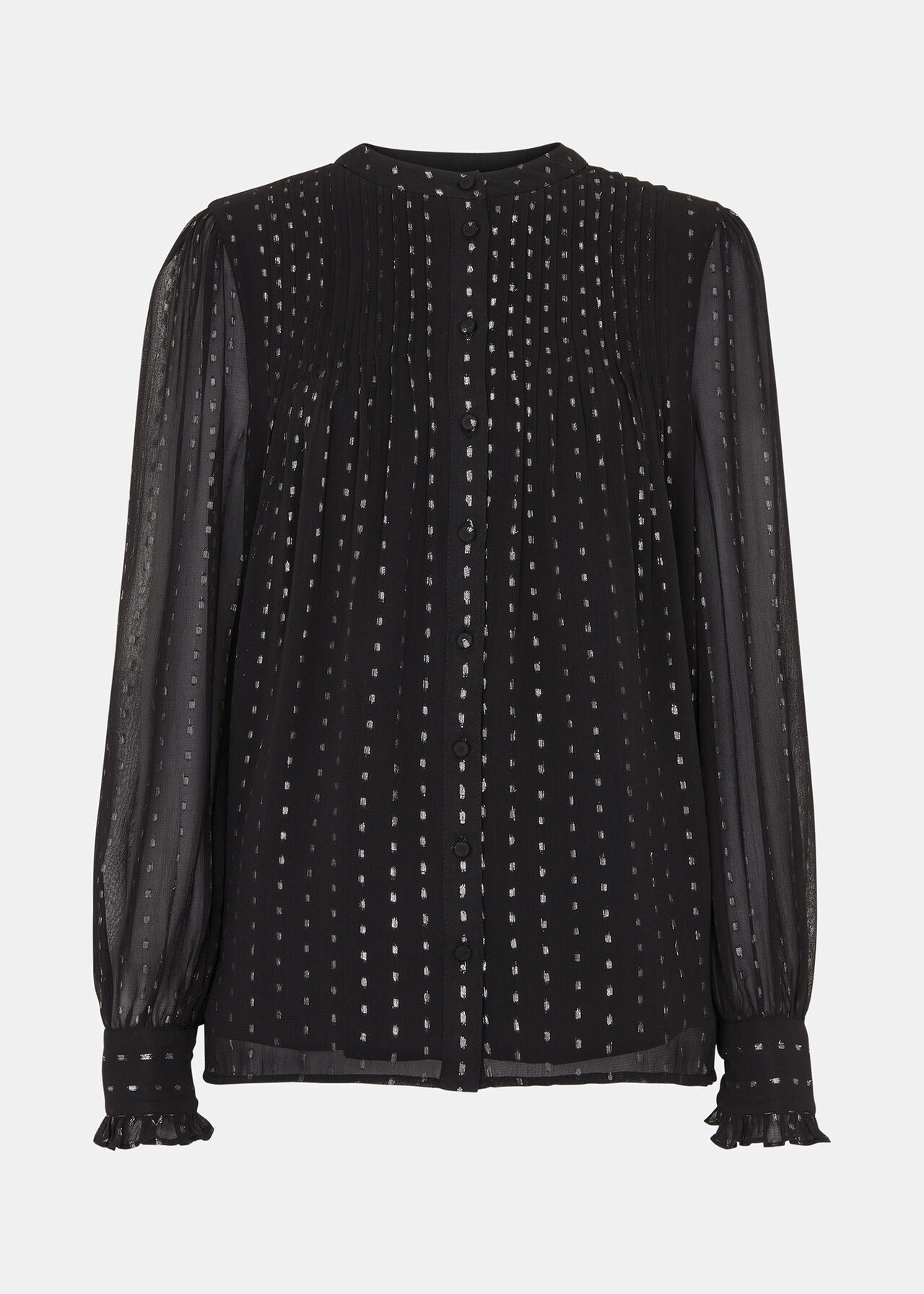 Metallic Stripe Shirt